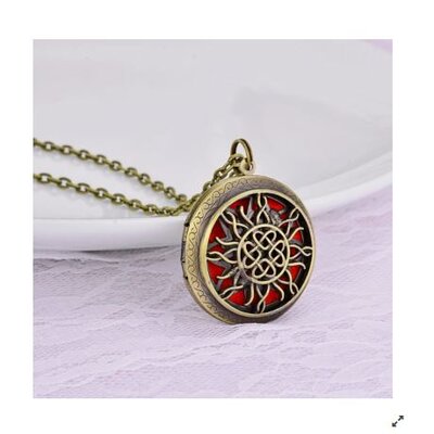 Pendentif Soleil diffuseur de parfum