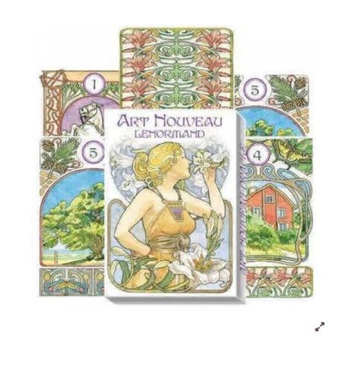 Lenormand Art Nouveau - Lunaea Weatherstone & Antonella Castelli