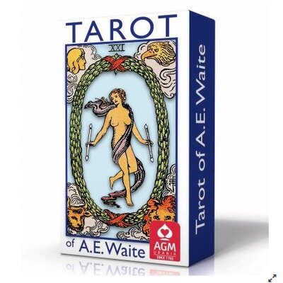 Tarot of A.E. Waite Blue Edition Pocket Size