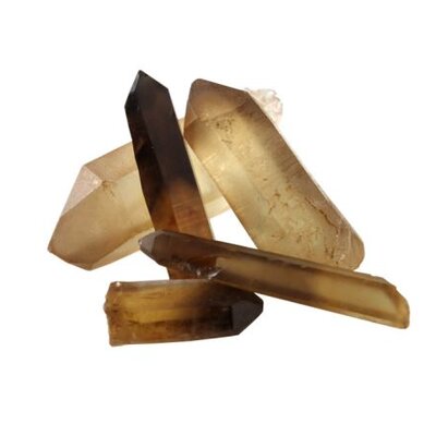 Pointes Naturelles Citrine - 25 gr