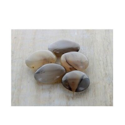 Pierre Amulette Agate - Lot de 5