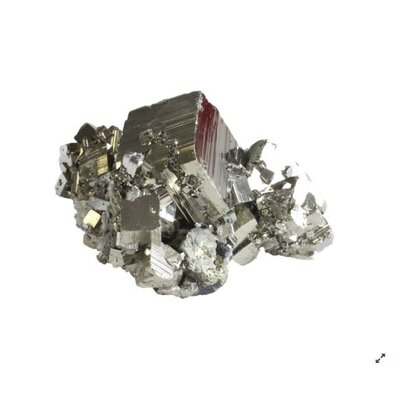 Pyrite Gros Cristaux Qualité Super Extra