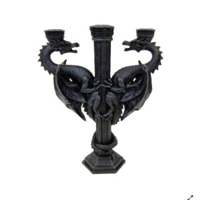 Chandelier Dragon pour 3 bougies