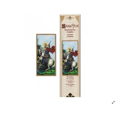 Pochette encens Saint Georges - 15 bâtonnets