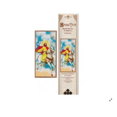 Pochette encens Saint Jacques - 15 bâtonnets Sanctus