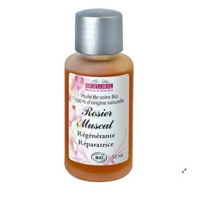 Huile végétale Rose musquée - cosmebio - 50 ml